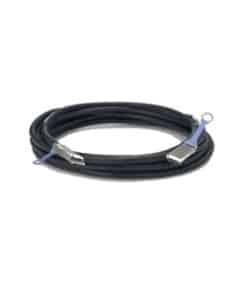 DELL 470-ABQG InfiniBand en Glasvezelkabel 2 m QSFP28 Zwart, Zilver
