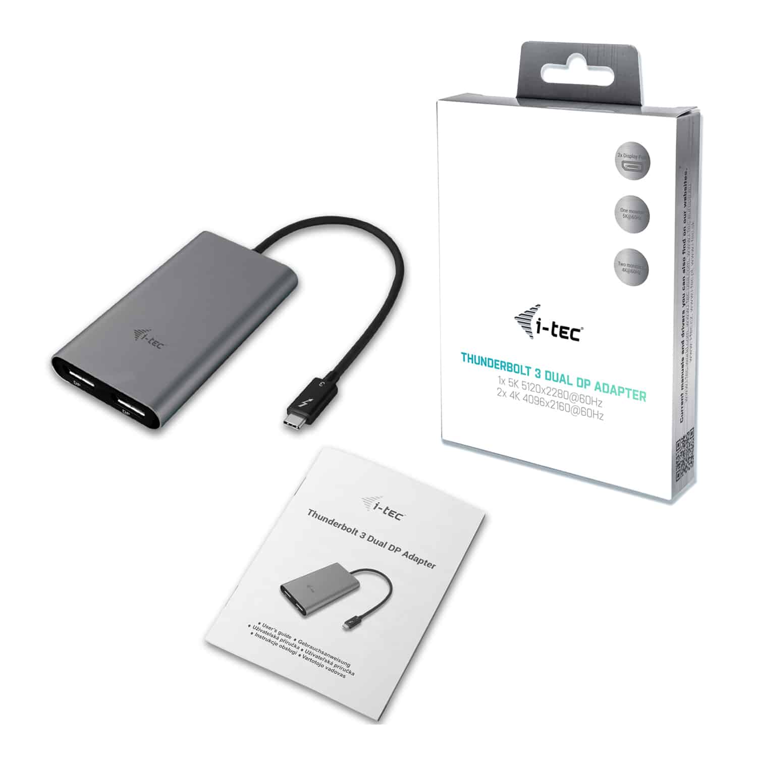 i-tec Thunderbolt 3 Dual DP Video Adapter - Afbeelding 3
