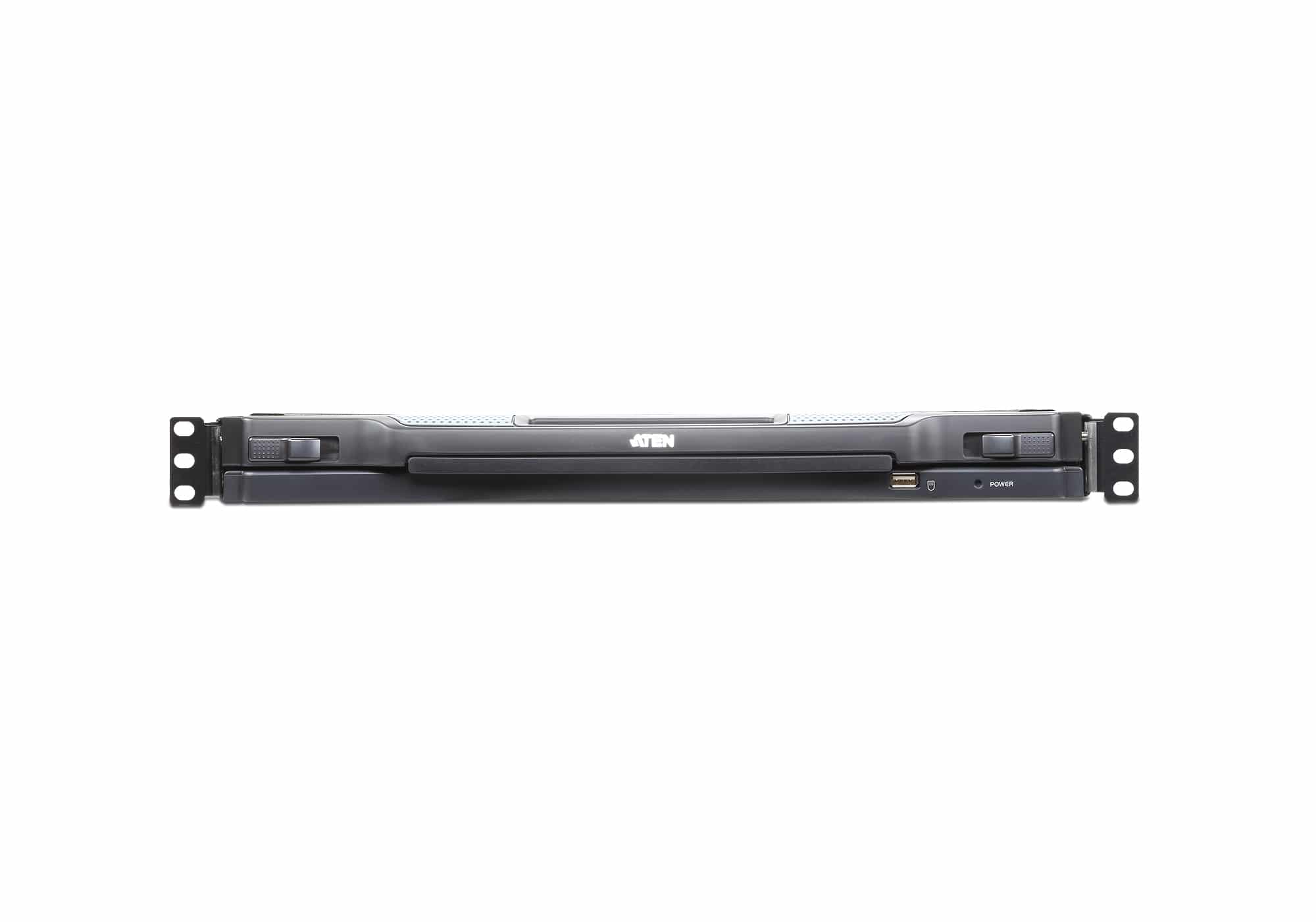 ATEN 8-Poorts PS/2-USB VGA LCD KVM over IP-Schakelaar met Ketenverbinding Poort en USB Randapparatuur Ondersteuning - Afbeelding 2