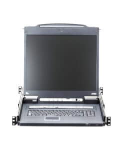 ATEN CL5708IM-ATA-2XK06SG rack console 43,2 cm (17") Zwart 1U - Afbeelding 2