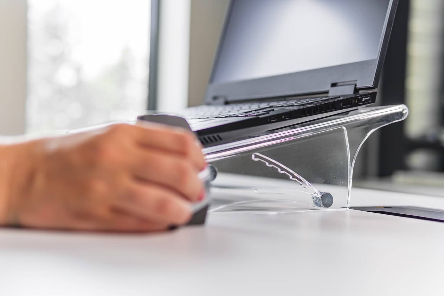 BakkerElkhuizen Q-note 350 Notebook Stand - Afbeelding 7
