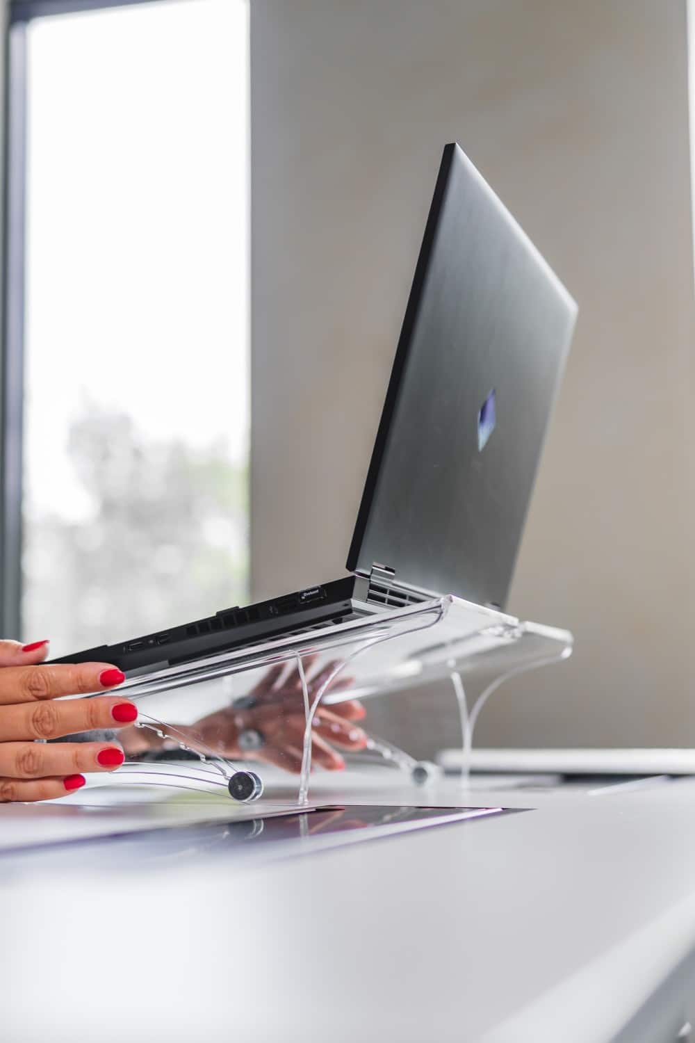BakkerElkhuizen Q-note 350 Notebook Stand - Afbeelding 5
