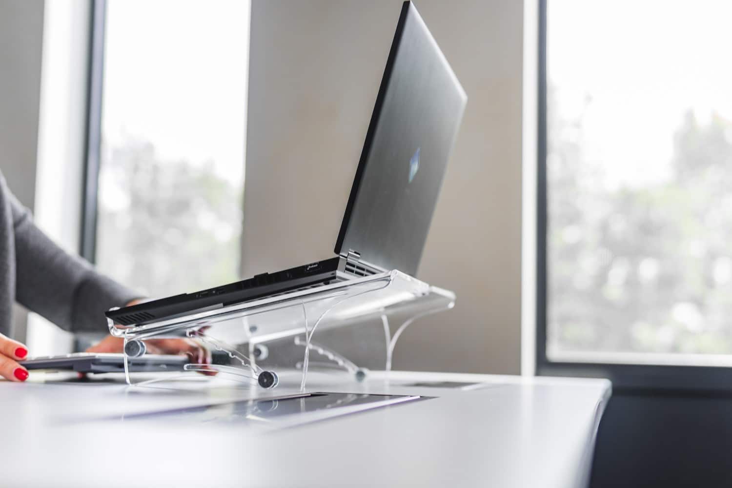 BakkerElkhuizen Q-note 350 Notebook Stand - Afbeelding 8
