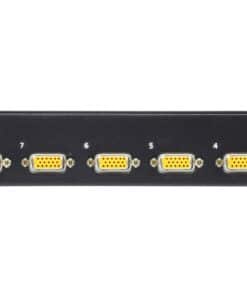 ATEN CL5708IN rack console 48,3 cm (19") 1280 x 1024 Pixels Metaal, Kunststof Zwart 1U - Afbeelding 5