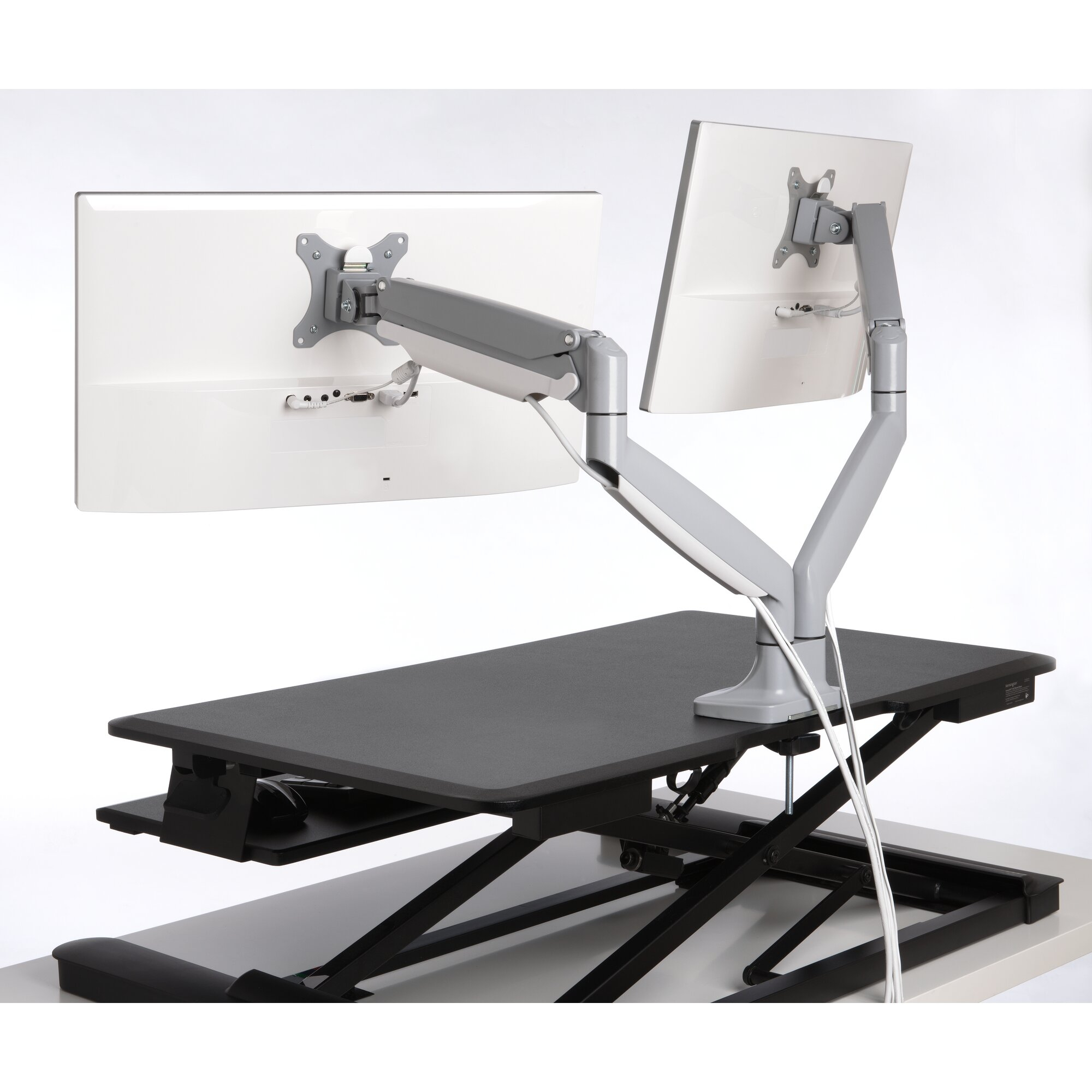 Kensington SmartFit One-Touch Height Adjustable Dual Monitor Arm - Afbeelding 4