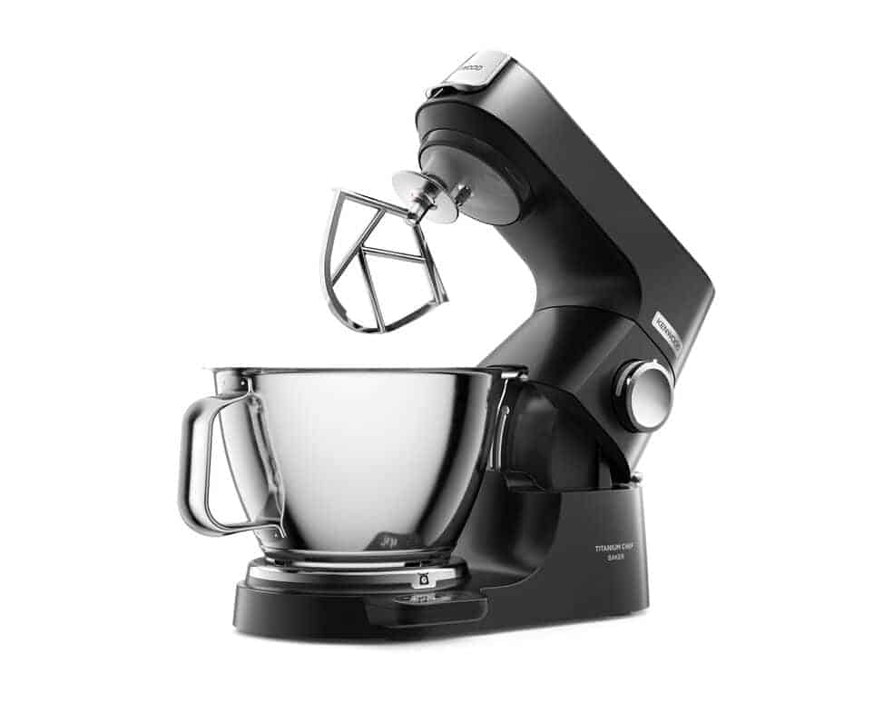 Kenwood 0W20011465 mixer Staande mixer 1200 W Zwart - Afbeelding 3