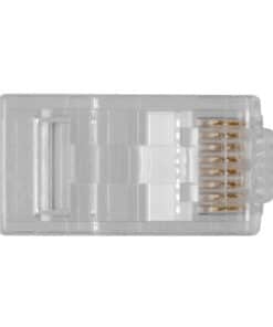 ACT RJ45 (8P/8C) CAT6 modulaire connector voor ronde kabel met massieve of soepele aders - Afbeelding 5