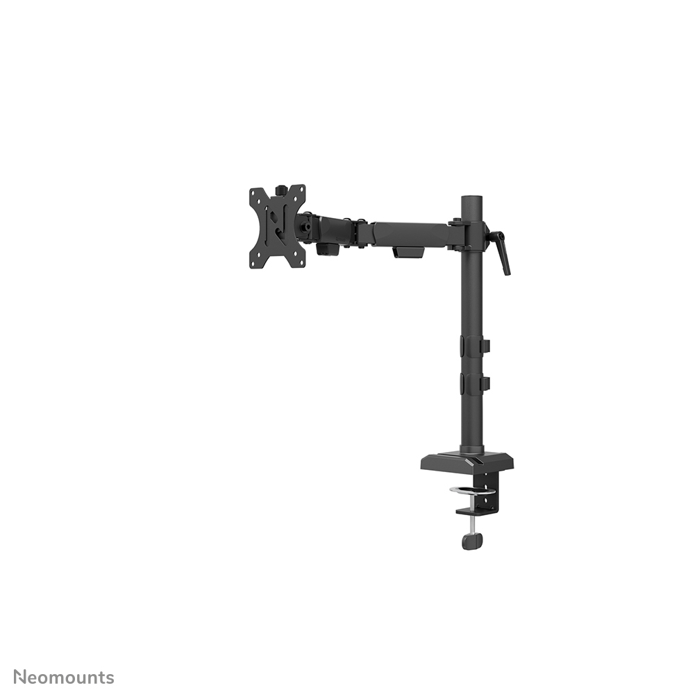 Neomounts DS60-600BL1 desk monitor arm, Clamp/Grommet, 8 kg, 10" - 32", 100 x 100 mm, Black
