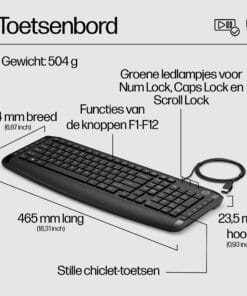 HP Pavilion -toetsenbord en -muis 200 - Afbeelding 5
