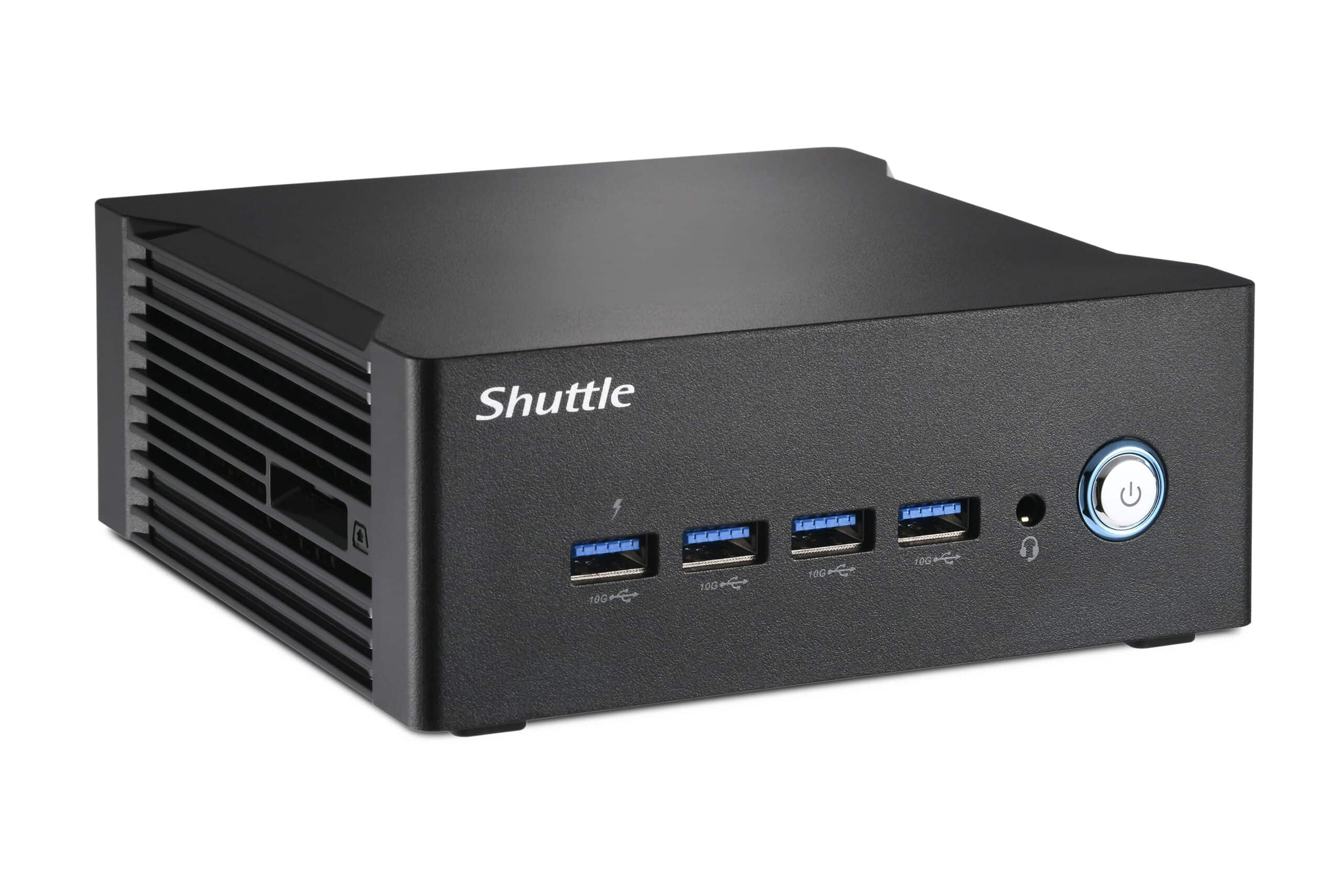 Shuttle Nano PC NT10H5, Intel Core Ultra 5 125H, Intel Arc graphics, 2xHDMI, 2xUSB 4.0 (DP), 2x2.5Gbit LAN, incl. VESA, 24/7 permanent gebruik Barebone - Afbeelding 5