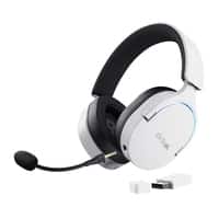 Trust GXT 491W Fayzo Gaming Headset - Draadloze gamingheadset – Bluetooth en 2.4 GHz verbinding – Afneembare microfoon – Wit - Afbeelding 2
