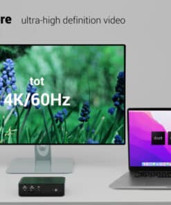 i-tec Thunderbolt5 Quattro Display Docking Station, 5x USB, 2.5 GLAN + Power Delivery 140W - Afbeelding 7