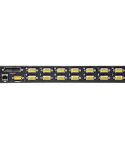 ATEN 16-Poorts PS/2-USB VGA LCD KVM over IP-Schakelaar met Ketenverbinding Poort en USB Randapparatuur Ondersteuning