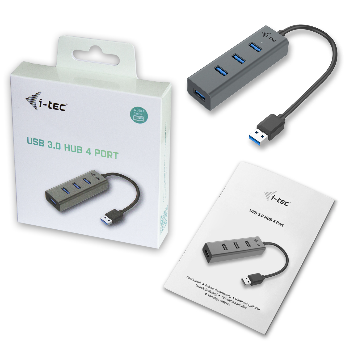 i-tec Metal USB 3.0 HUB 4 Port - Afbeelding 5