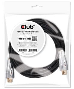 CLUB3D HDMI 2.0 4K60Hz UHD Cable 5m - Afbeelding 2