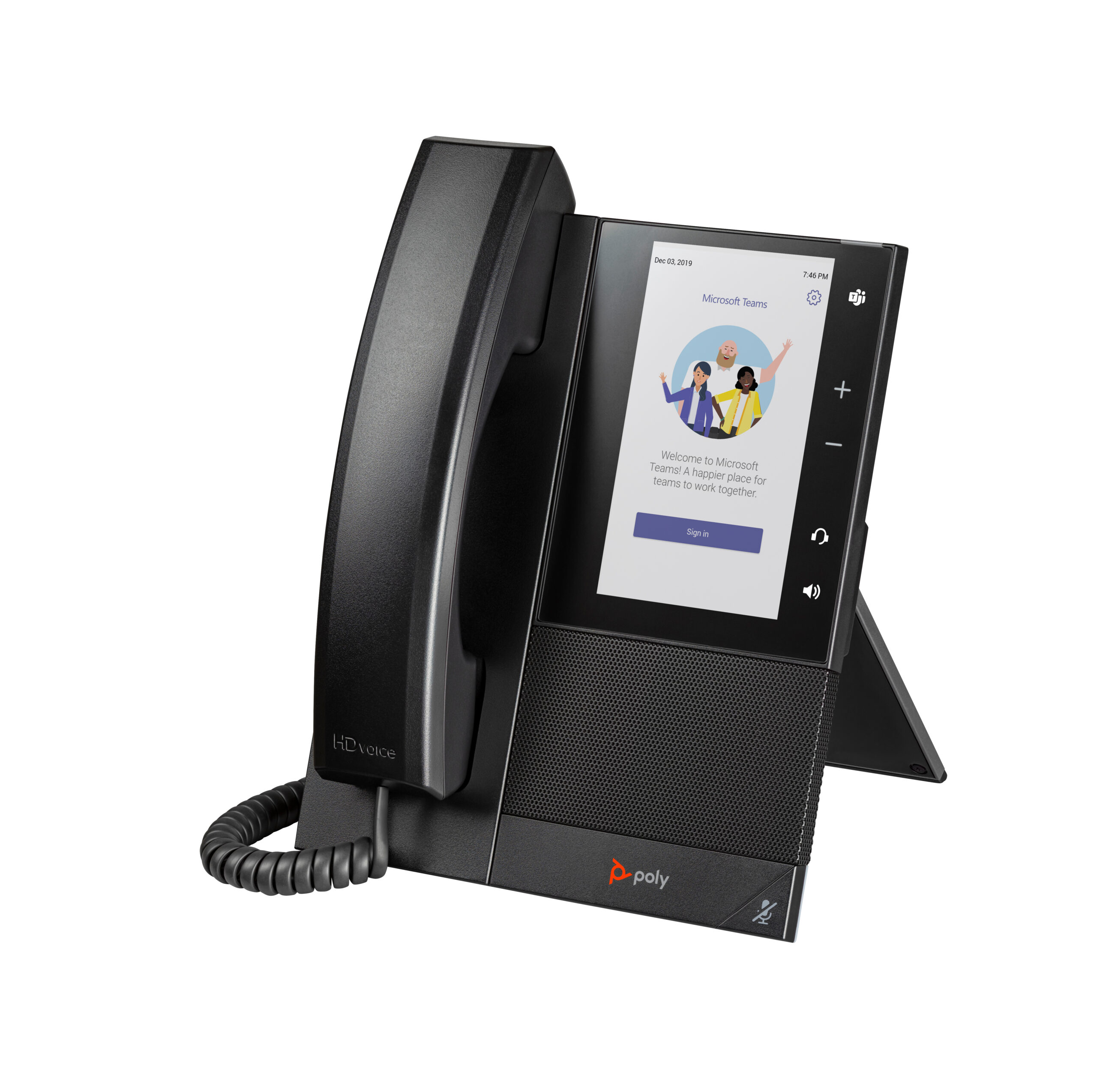 HP Poly CCX 505 Business Media Phone voor Microsoft Teams met PoE-ondersteuning - Afbeelding 5