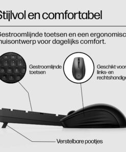 HP 650 draadloze toetsenbord- en muiscombinatie - Afbeelding 2