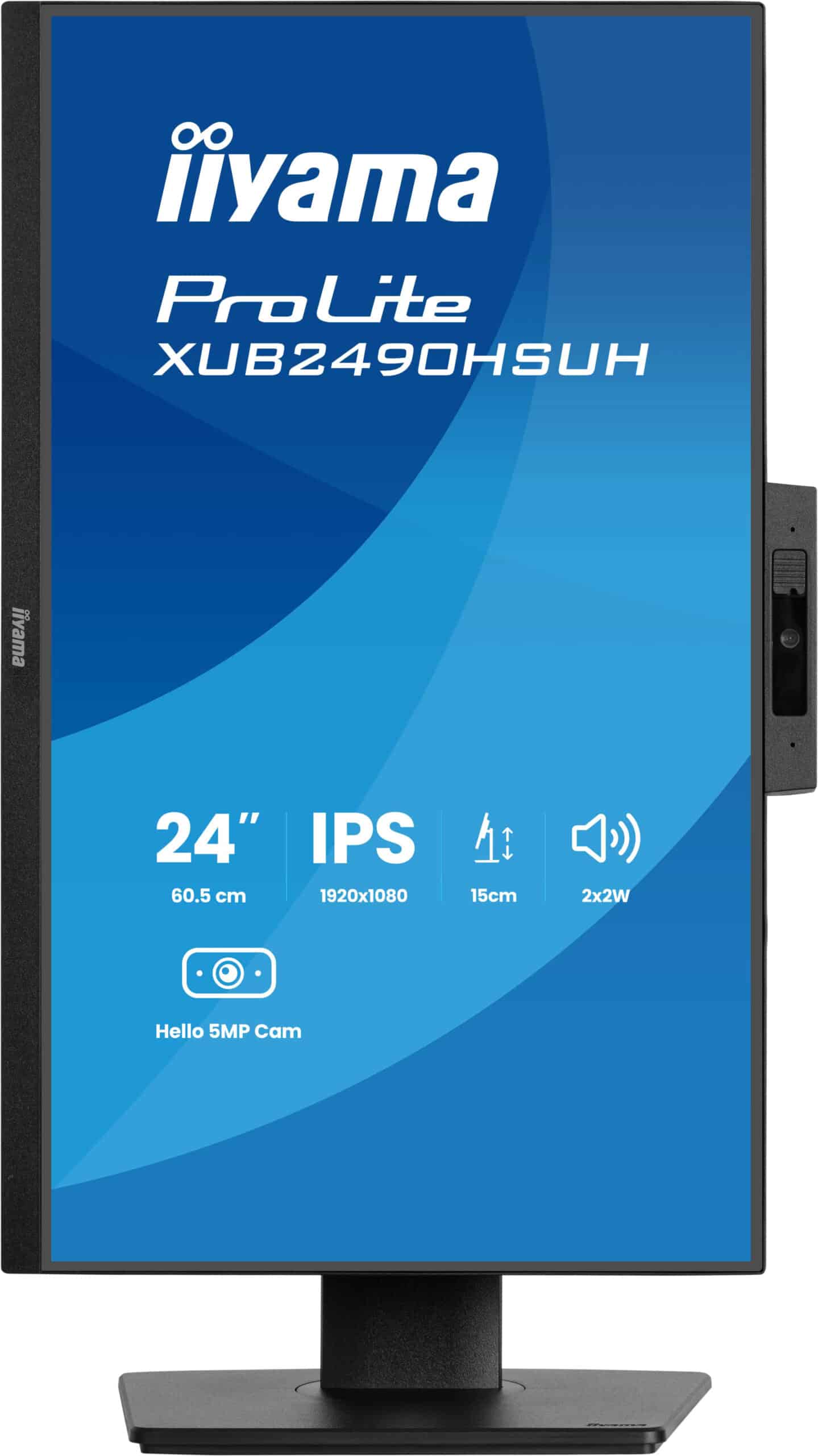 iiyama XUB2490HSUH-B2 computer monitor 60,5 cm (23.8") 1920 x 1080 Pixels Full HD LED Zwart - Afbeelding 3