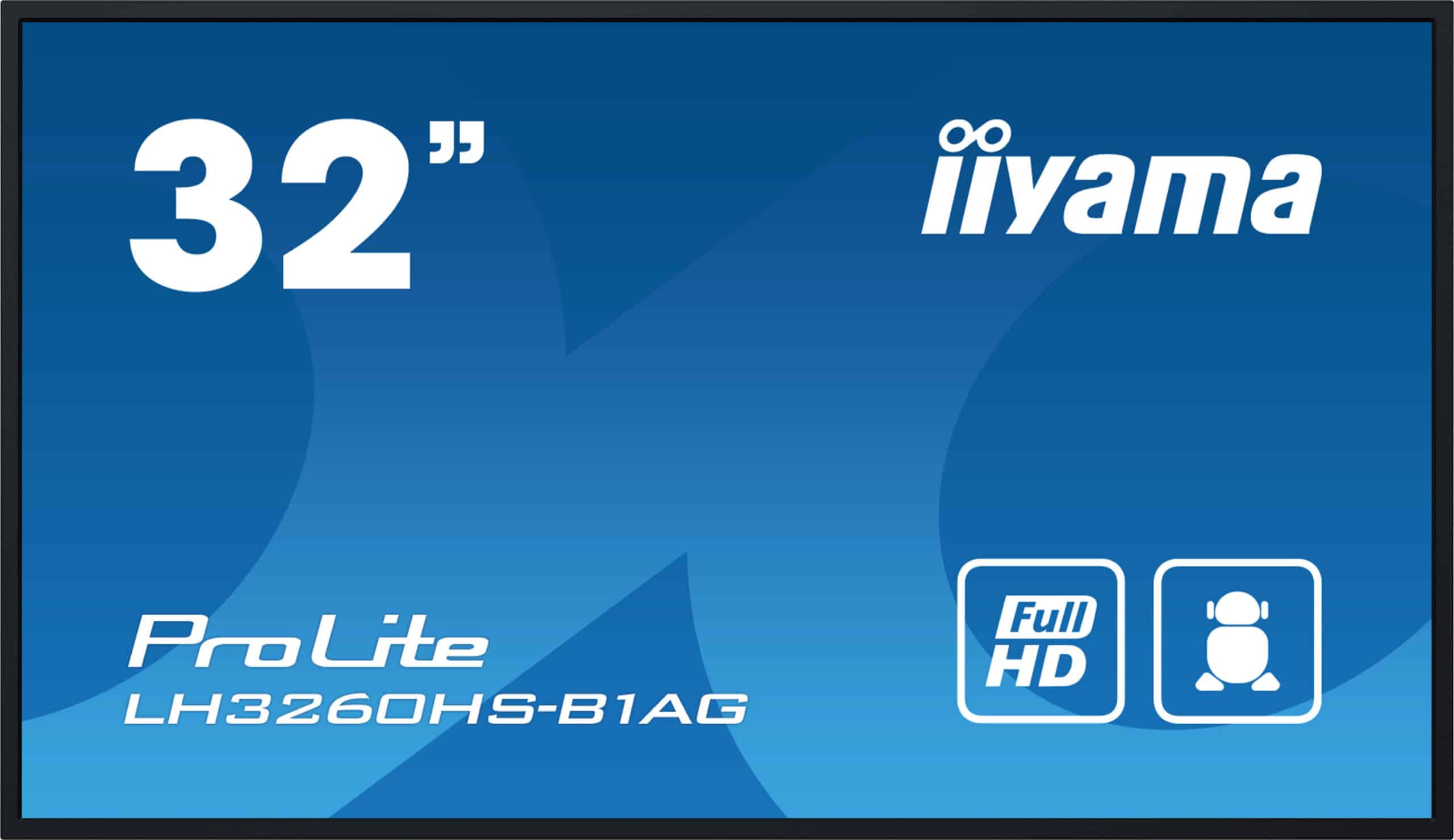 iiyama LH3260HS-B1AG beeldkrant Digitaal A-kaart 80 cm (31.5") LED Wifi 500 cd/m² Full HD Zwart Type processor Android 11 24/7 - Afbeelding 2