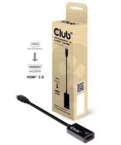 CLUB3D Mini DisplayPort 1.4 to HDMI 2.0b HDR Active Adapter - Afbeelding 2