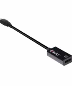 CLUB3D Mini DisplayPort 1.4 to HDMI 2.0b HDR Active Adapter