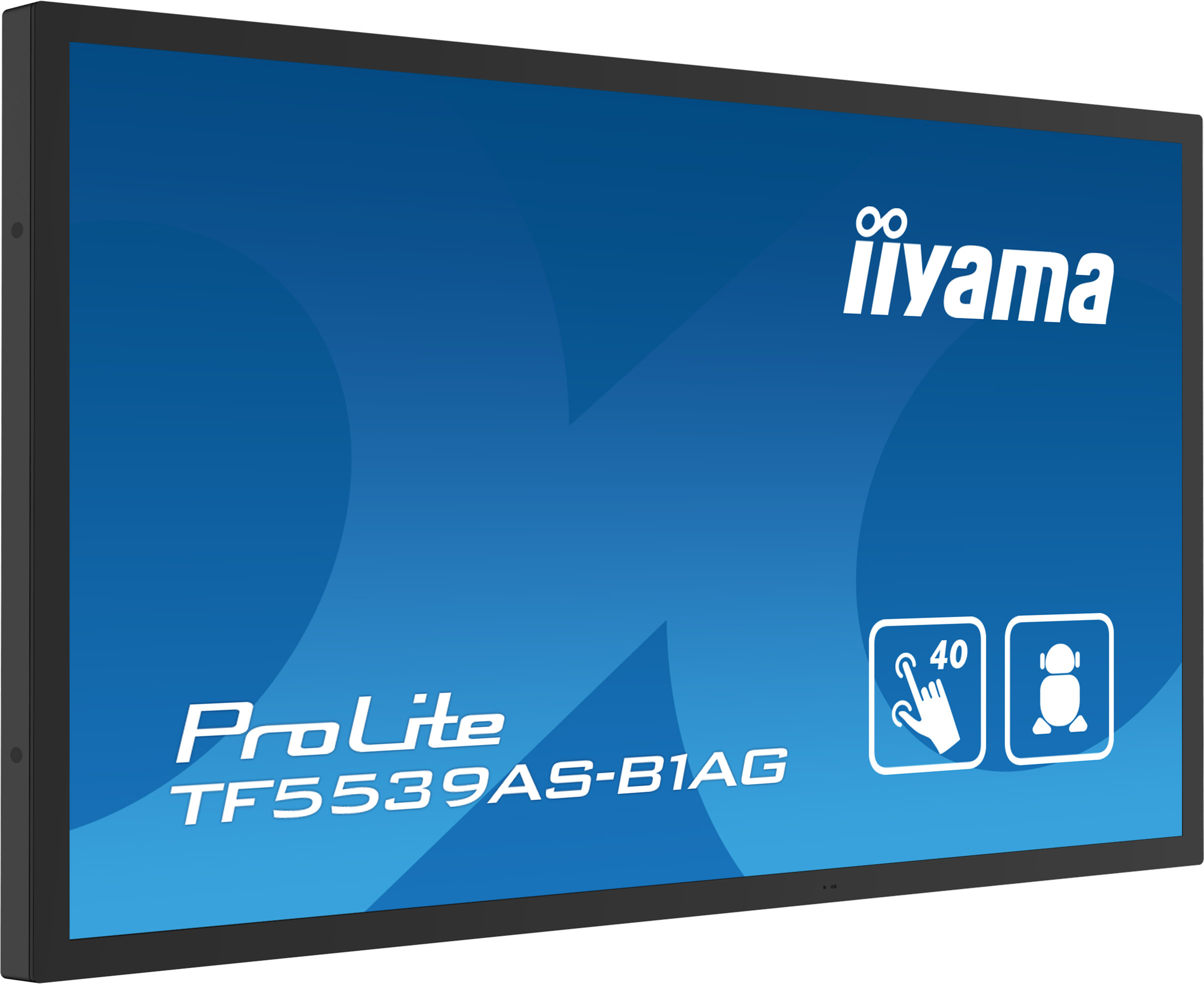 iiyama TF5539AS-B1AG beeldkrant Kiosk-ontwerp 138,7 cm (54.6") LED 435 cd/m² 4K Ultra HD Zwart Touchscreen Type processor Android 11 24/7 - Afbeelding 6