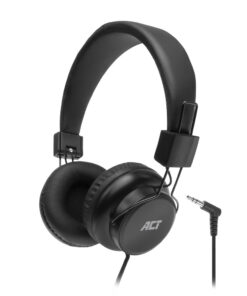 ACT Opvouwbare stereo hoofdtelefoon met 3,5mm audio-aansluiting