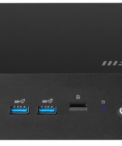 MSI CUBI NUC 1MG-244BEU PC/workstation barebone 0.84L sized PC Zwart 100U Intel SoC