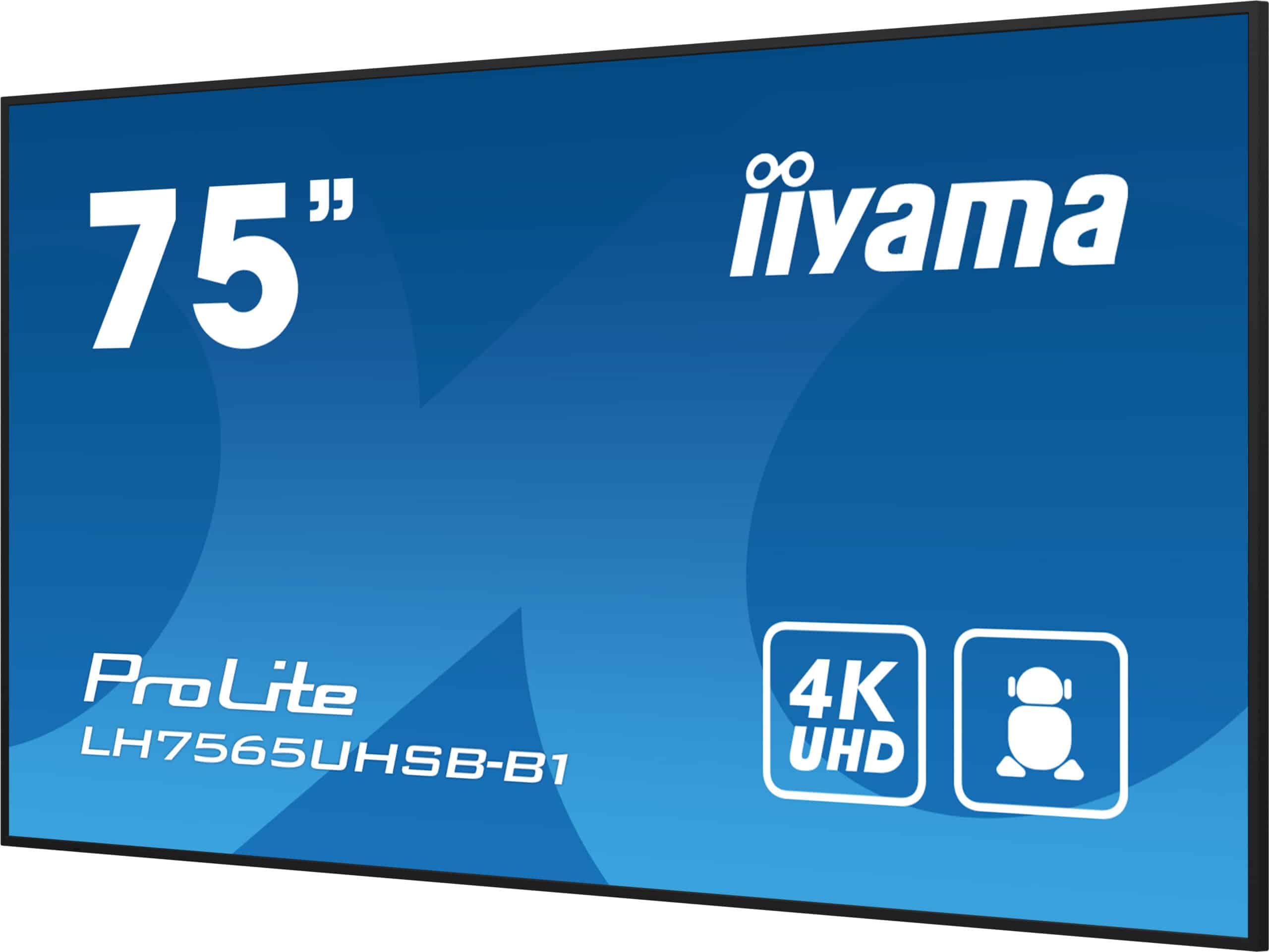iiyama LH7565UHSB-B1 beeldkrant Kiosk-ontwerp 189,2 cm (74.5") LED Wifi 800 cd/m² 4K Ultra HD Zwart Type processor Android 11 24/7 - Afbeelding 7