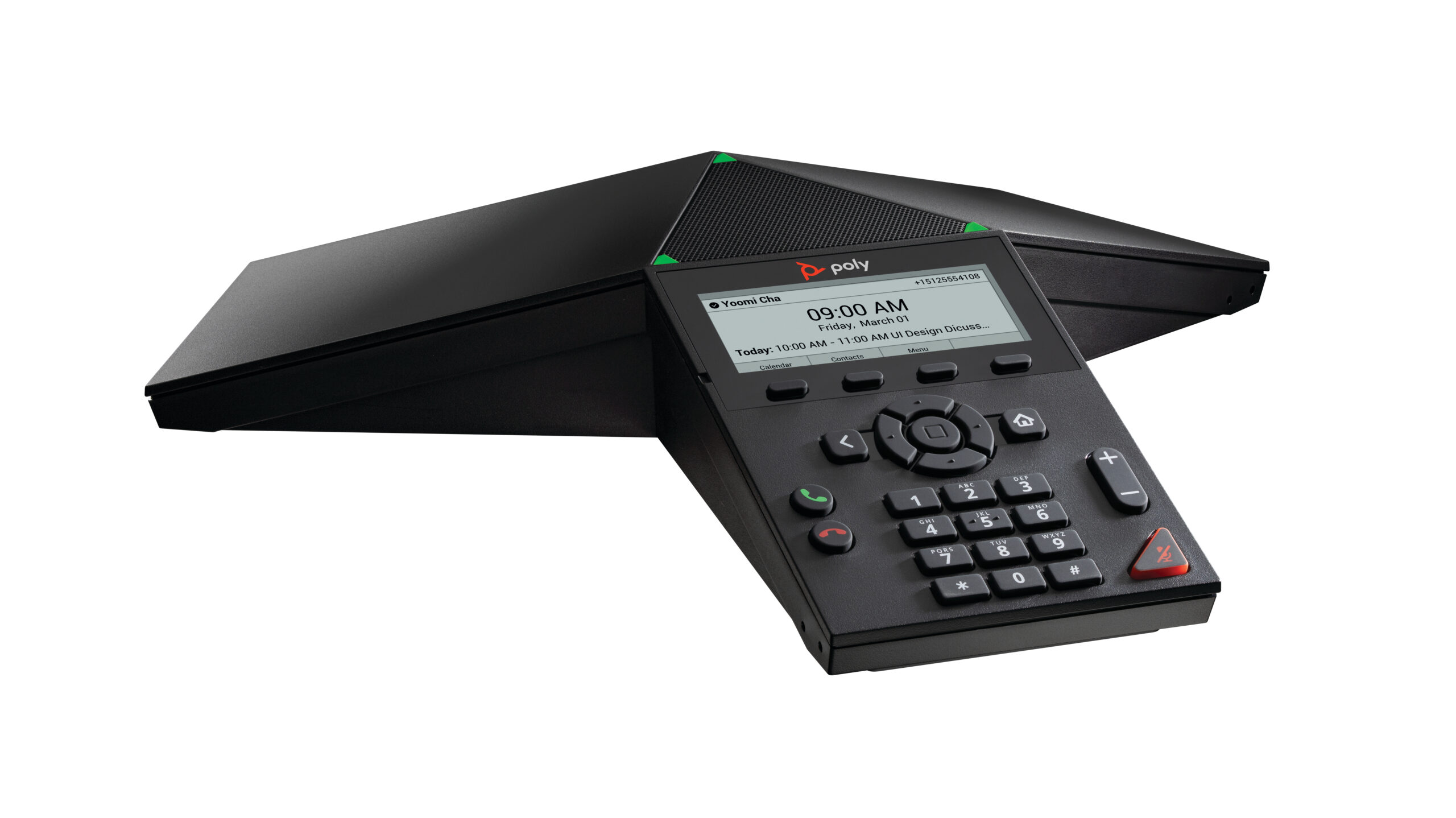 HP Poly Trio 8300 IP-conferentietelefoon, PoE-ondersteuning, geen radio - Afbeelding 2