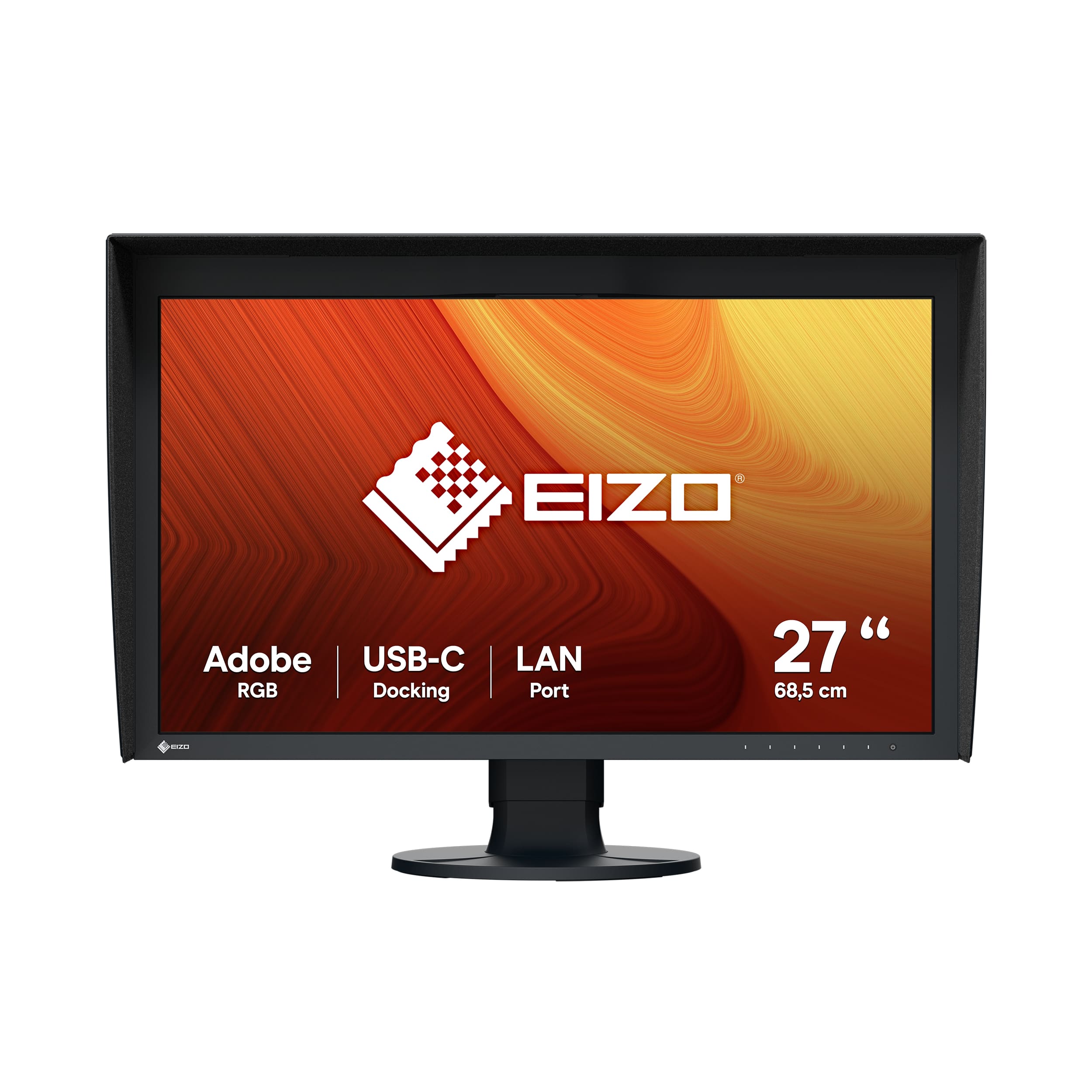 EIZO ColorEdge CG2700S computer monitor 68,6 cm (27") 2560 x 1440 Pixels Quad HD LCD Zwart