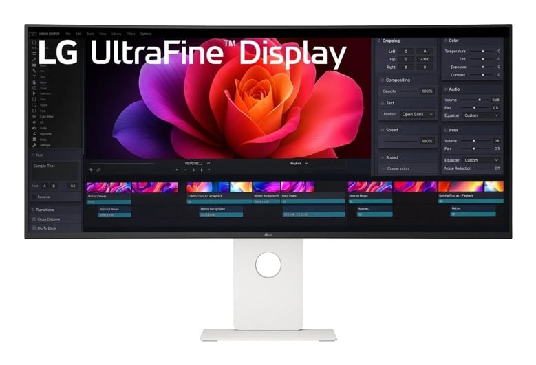 LG 40U990A-W computer monitor 101,6 cm (40") 5120 x 2160 Pixels WUHD Zwart