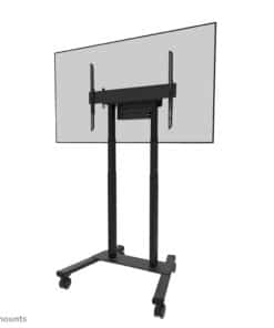 Neomounts FL55-875BL1 TV trolley 55-100" - gemotoriseerd - TÜV