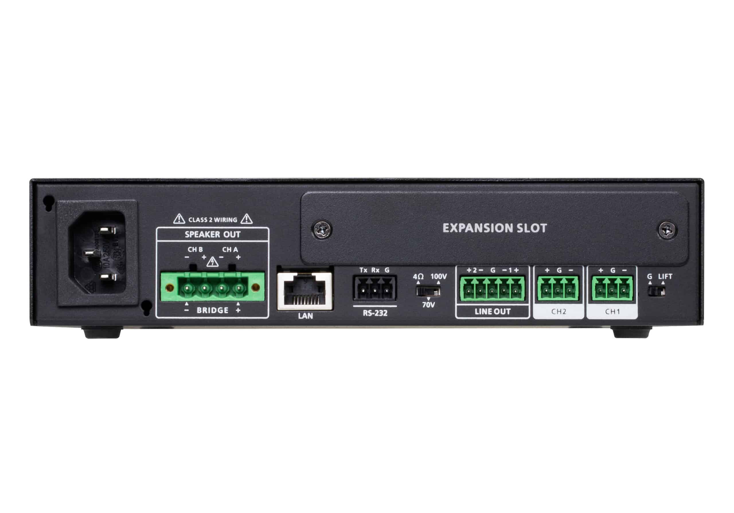 ATEN 2 x 120W Vermogensversterker met DSP - Afbeelding 3