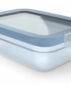 Tefal oneClick N1210710 vershoudbakje rechthoekig blauw (1,2L)