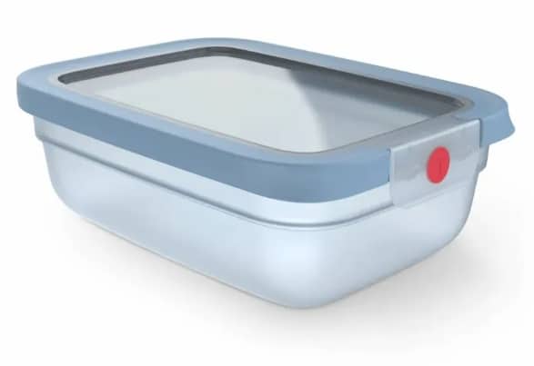Tefal oneClick N1210710 vershoudbakje rechthoekig blauw (1,2L)