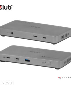 CLUB3D CSV-2563 5-1 Thunderbolt 5 Hub Triple video 5K60Hz Thunderbolt Share Certifi ed 180W - Afbeelding 5