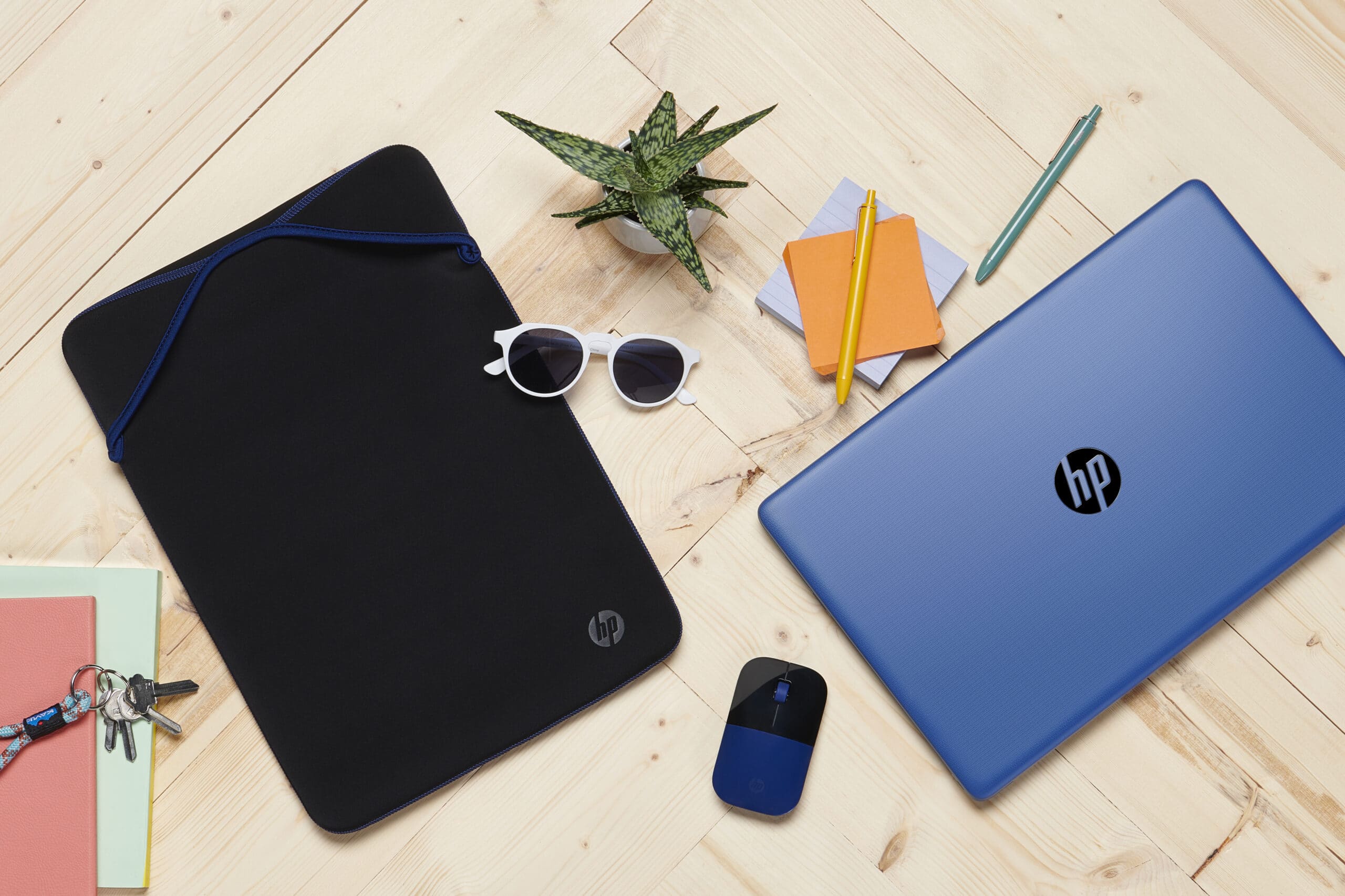 HP omkeerbare beschermende 15,6-inch blauwe laptophoes - Afbeelding 4