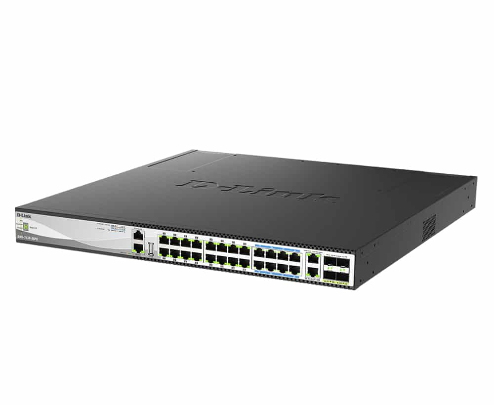 D-Link DMS-3130-30PS netwerk-switch Managed L3 2.5G Ethernet (100/1000/2500) Power over Ethernet (PoE) 1U Zwart - Afbeelding 3