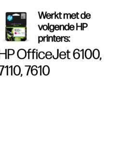 HP 933XL originele high-capacity magenta inktcartridge