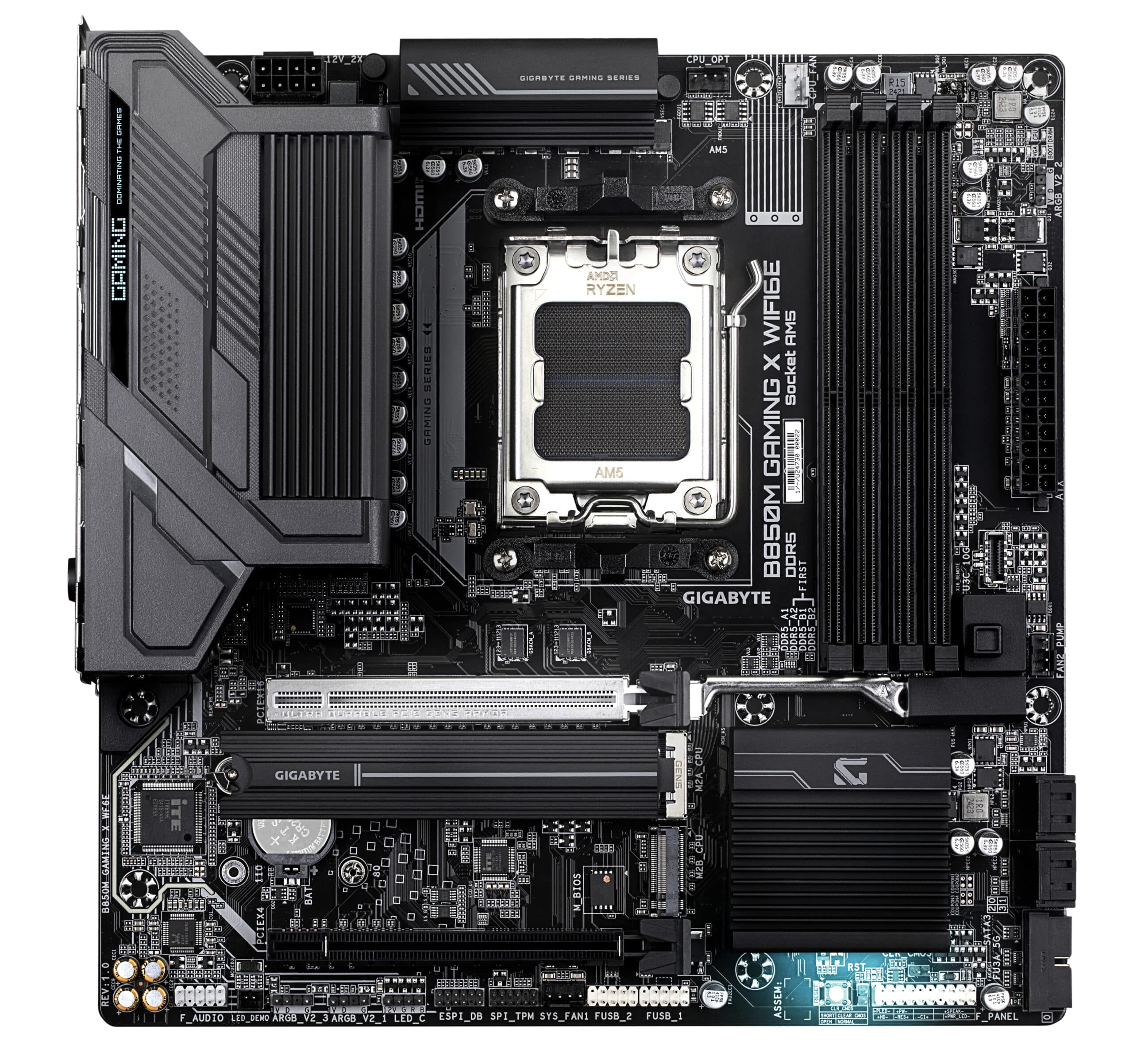 GIGABYTE B850M GAMING X WIFI6E AMD B850 Socket AM5 micro ATX - Afbeelding 2