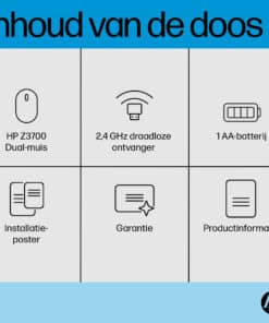 HP Z3700 Dual Black-muis - Afbeelding 2