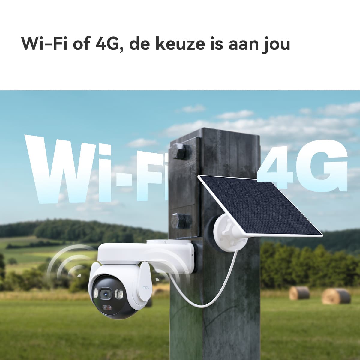Imou AOV PT 5MP Turret IP-beveiligingscamera Buiten 2880 x 1620 Pixels Muur - Afbeelding 4