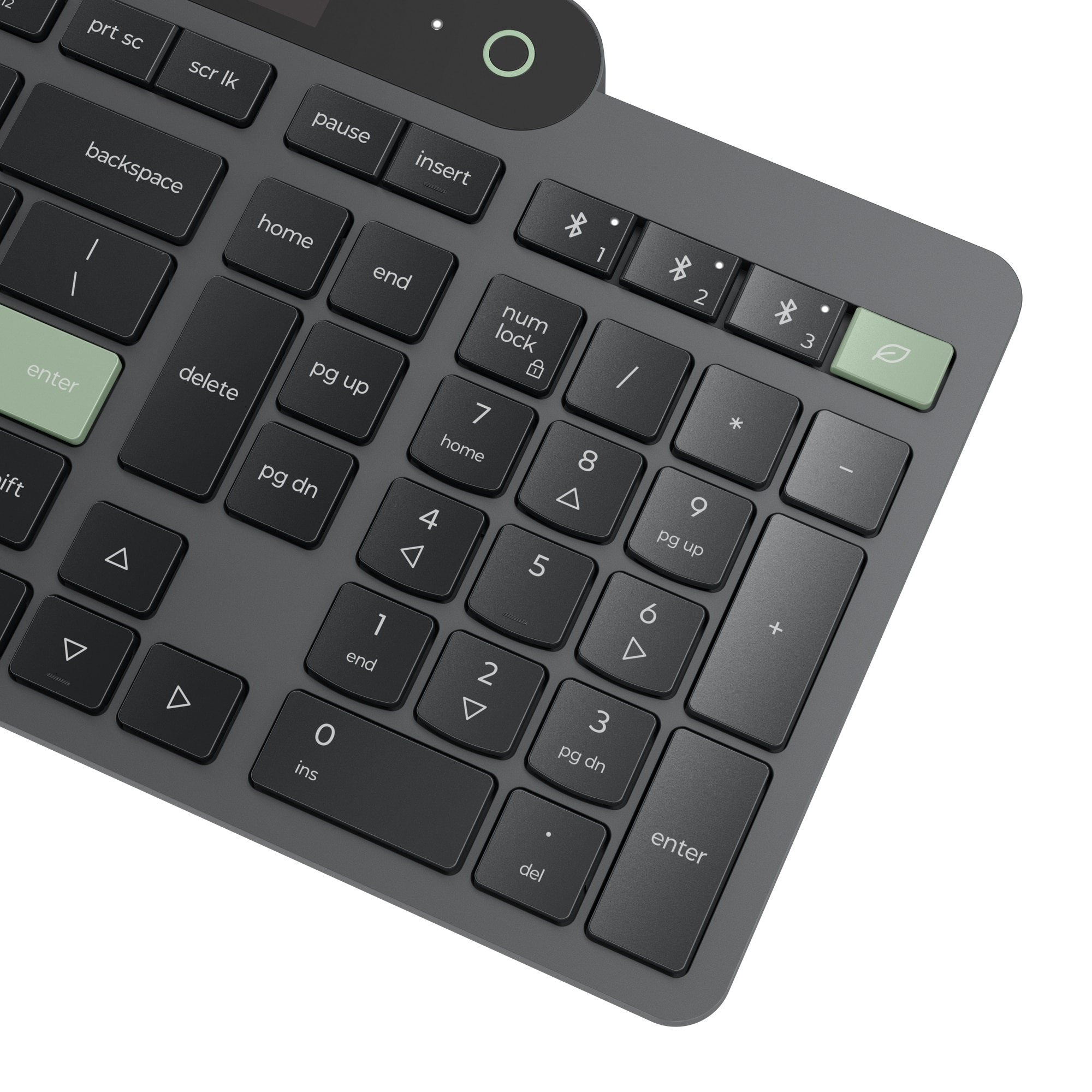 Lenovo 4Y41R69501 toetsenbord Thuis/Werk Bluetooth Frans, Duits Zwart, Groen - Afbeelding 4