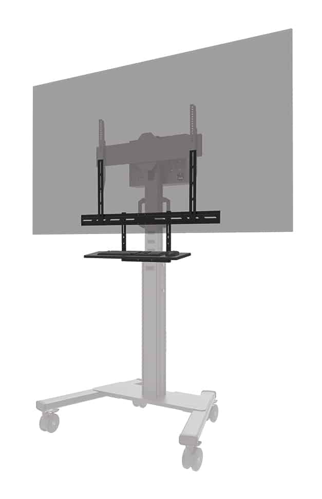 Neomounts AV40-500BL Toetsenbordhouder kit 43-110" - VESA - max 2,5 kg - universeel