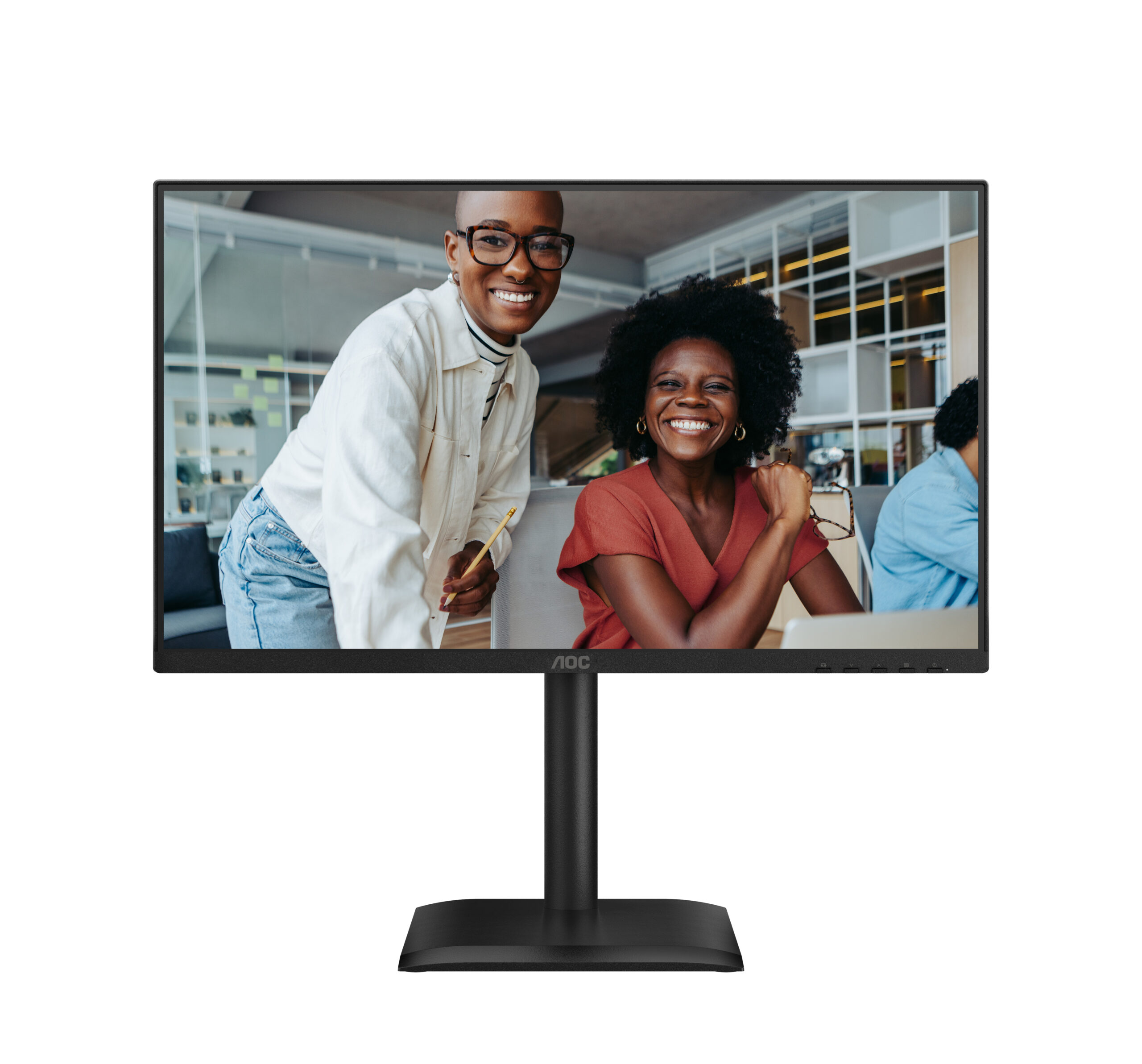AOC E4 24E4CV computer monitor 60,5 cm (23.8") 1920 x 1080 Pixels Full HD LED Zwart - Afbeelding 6