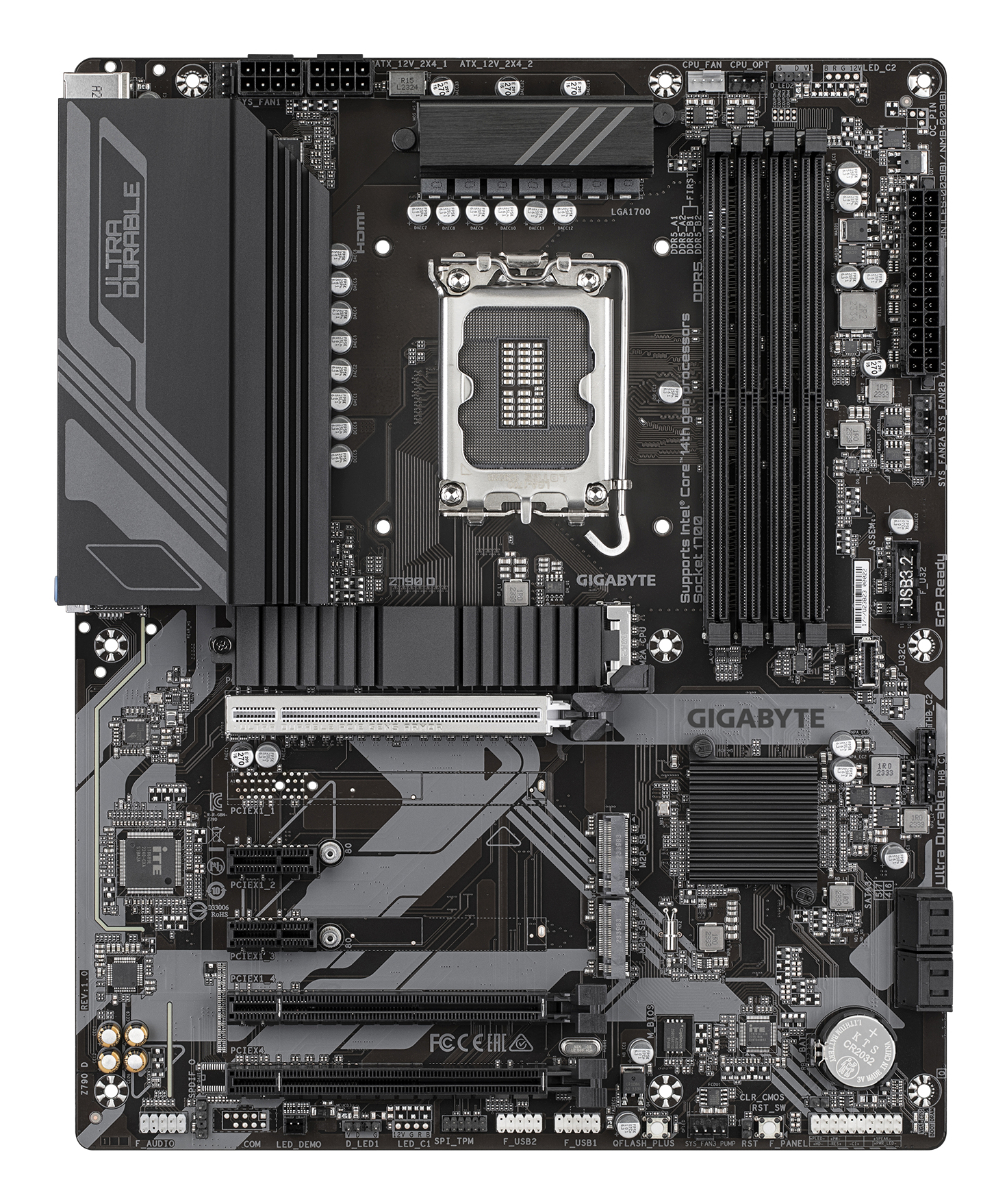 GIGABYTE Z790 D moederbord Intel Z790 Express LGA 1700 ATX - Afbeelding 2