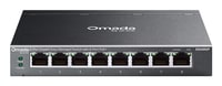 TP-Link Omada ES208GP netwerk-switch Managed L2 Gigabit Ethernet (10/100/1000) Power over Ethernet (PoE) DIN-rail Zwart - Afbeelding 2