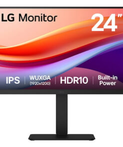 LG 24BA55W-B computer monitor 61 cm (24") 1920 x 1200 Pixels WUXGA Zwart
