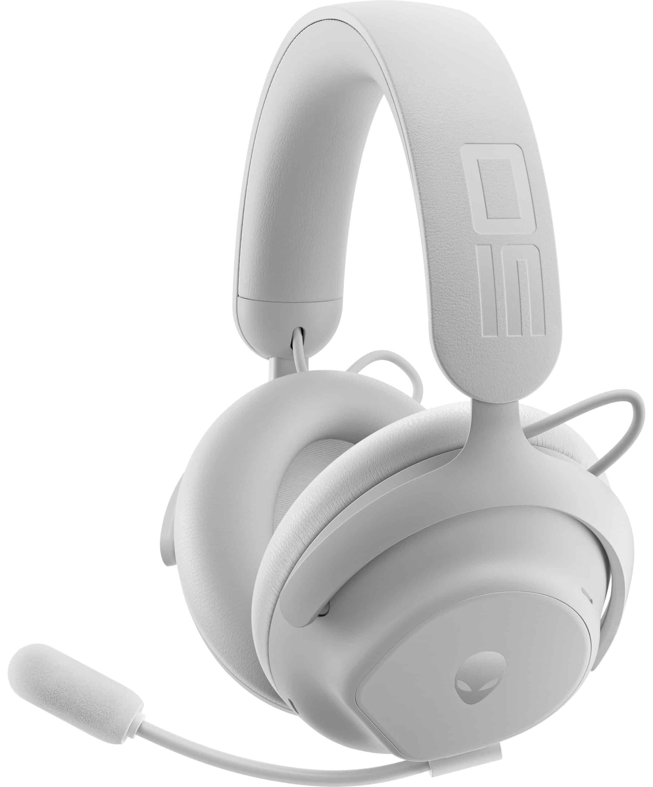 Alienware PRO-HS-G-DEAM Headset Bedraad en draadloos Hoofdband Gamen USB Type-C Bluetooth Zwart, Wit